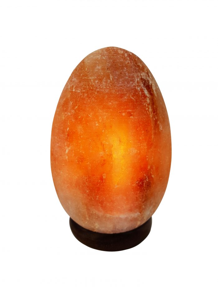 Ginger Orange Oval Himalayan Salt Lamp