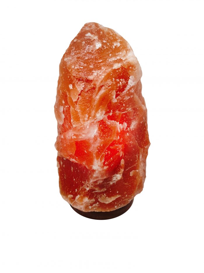 Natural Shaped Dark Pink Himalayan Salt Lamp