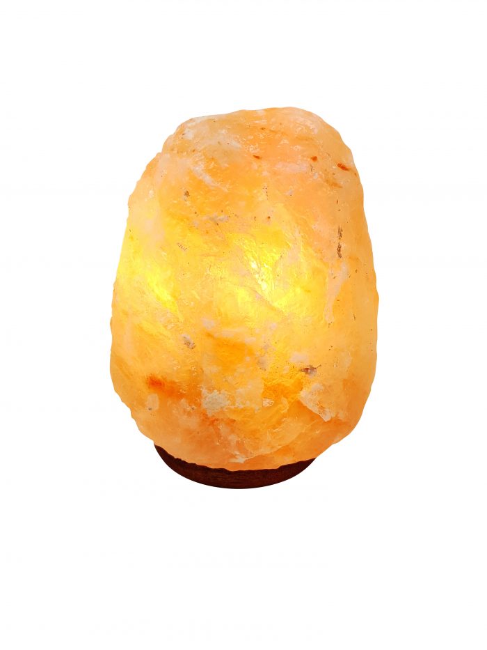 Natural Shaped Sherbet Orange Himalayan Salt Lamp