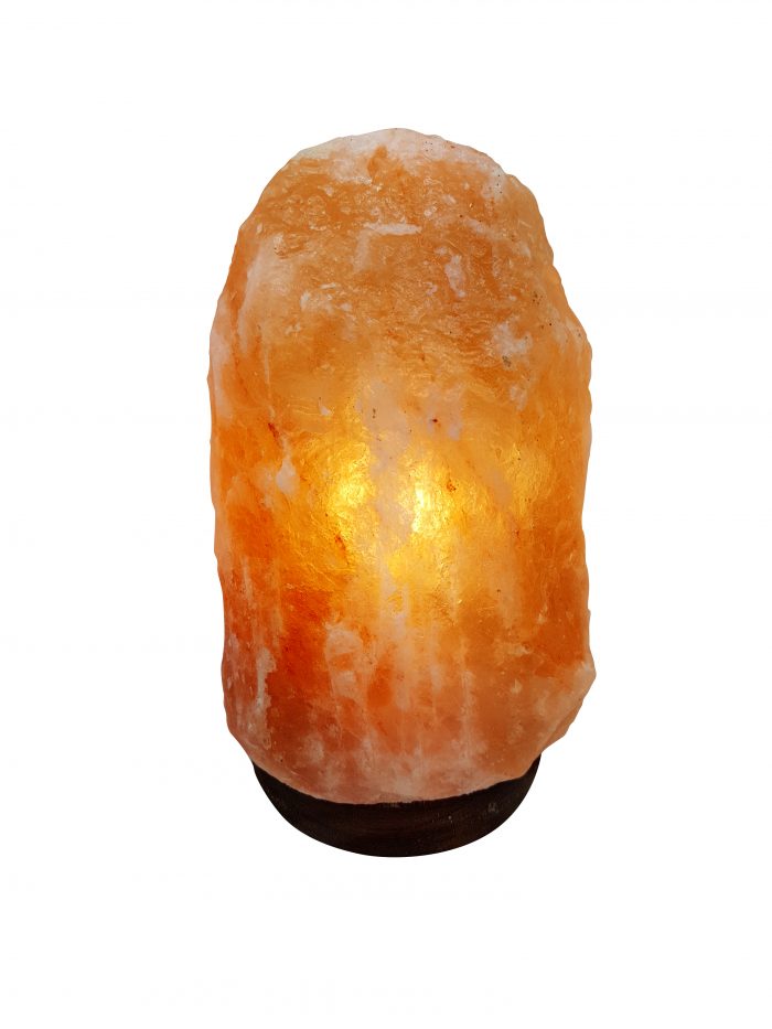 Warm Orange Natural Shaped Himalayan Salt Lamp