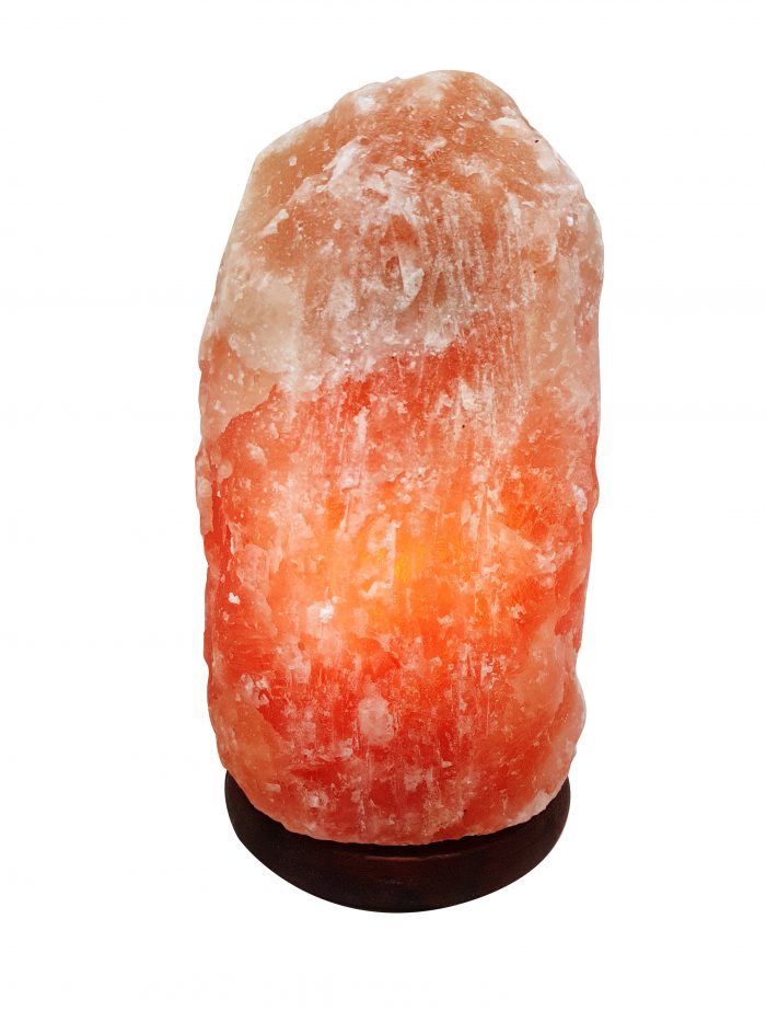 Coral Pink Natural Shaped Himalayan Salt Lamp