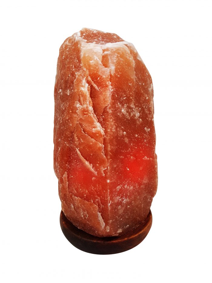 Scarlet Red Natural Shaped 3-4kg Himalayan Salt Lamp