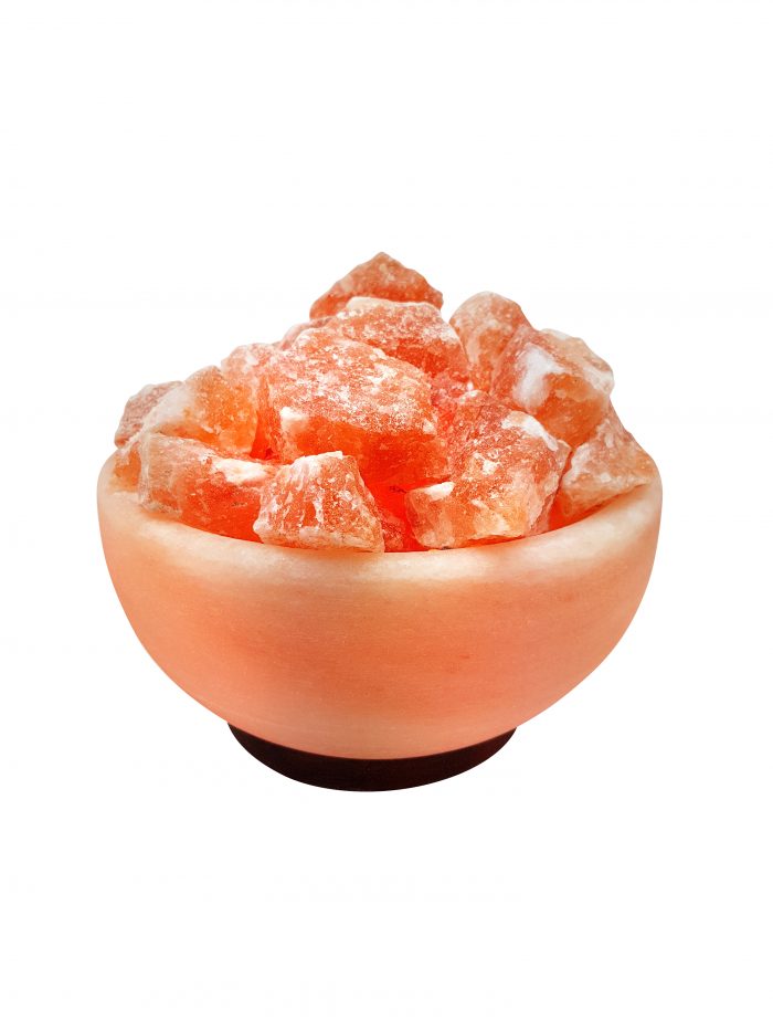 Orange Bowl Himalayan Salt Lamp