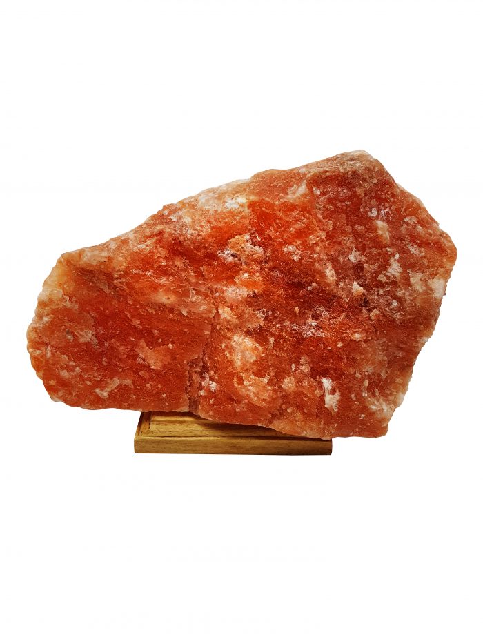 Amber Red Natural Shaped Himalayan Salt Lamp